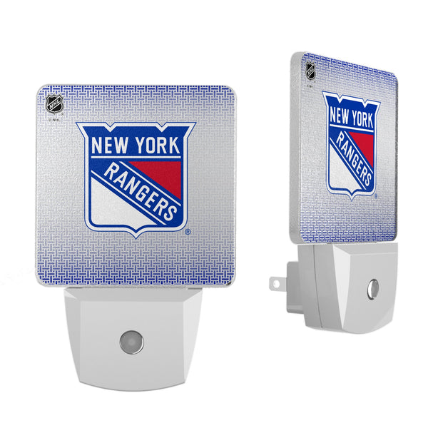 New York Rangers Linen Night Light 2-Pack