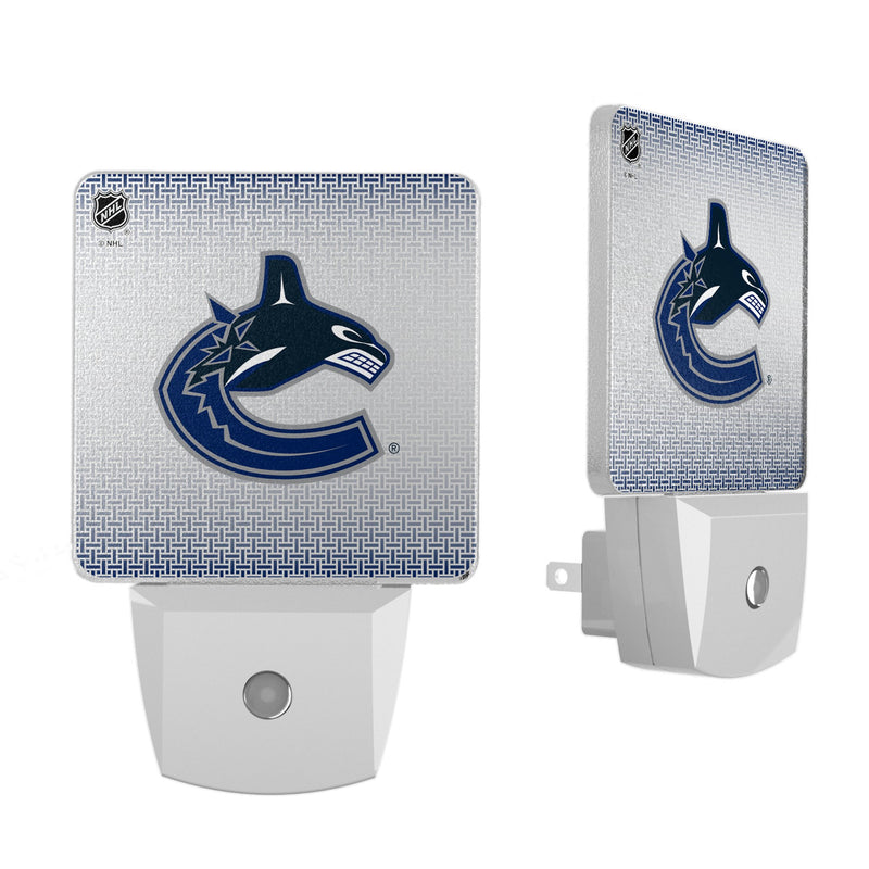 Vancouver Canucks Linen Night Light 2-Pack