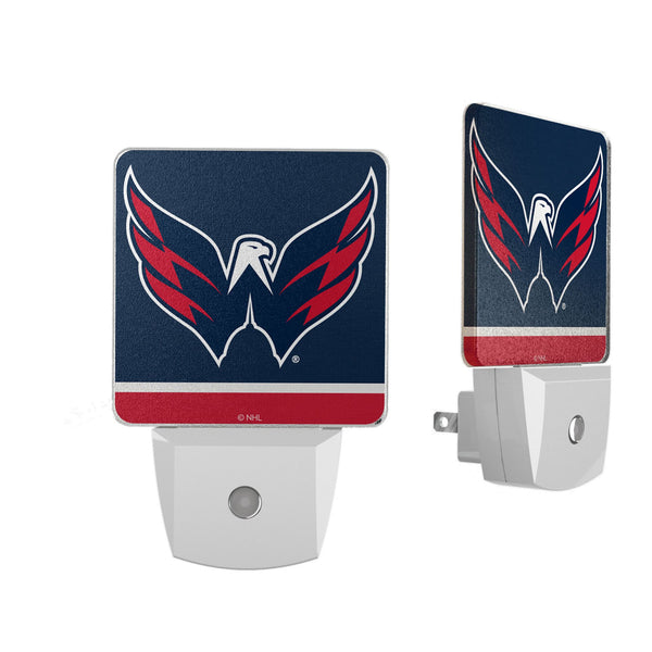 Washington Capitals Stripe Night Light 2-Pack