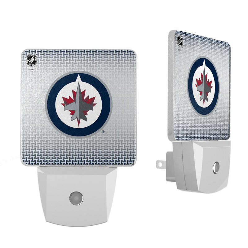 Winnipeg Jets Linen Night Light 2-Pack