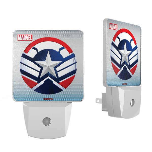 Marvel Avengers Sam Wilson Captain America Grid Night Light 2-Pack