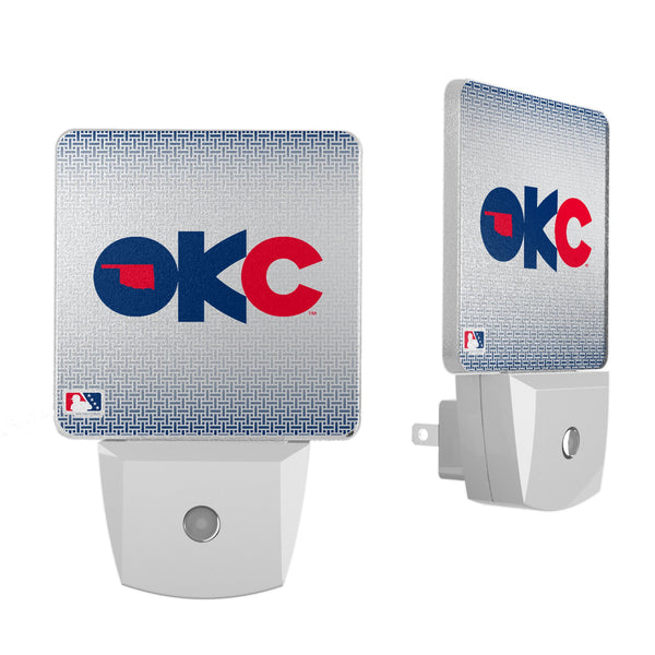 Oklahoma City Baseball Club Linen Night Light 2-Pack