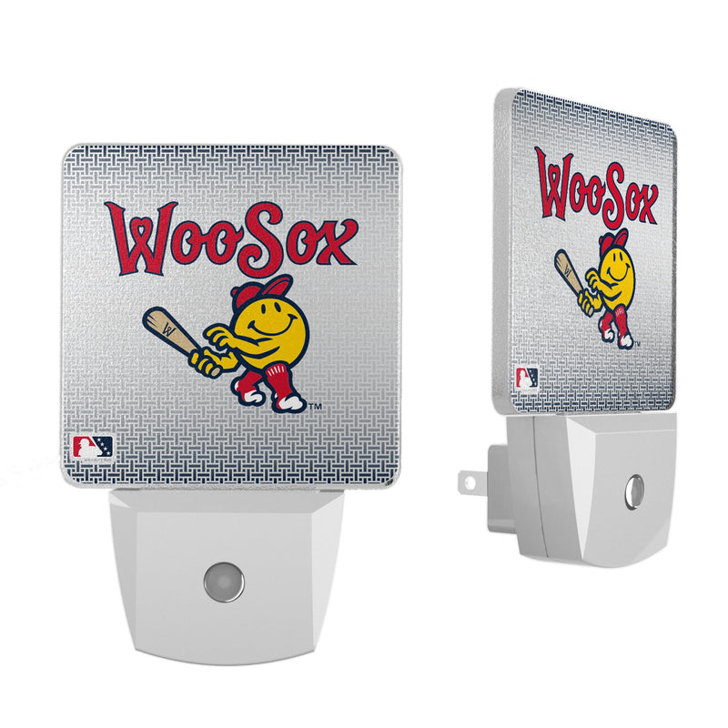 Worcester Red Sox Linen Night Light 2-Pack