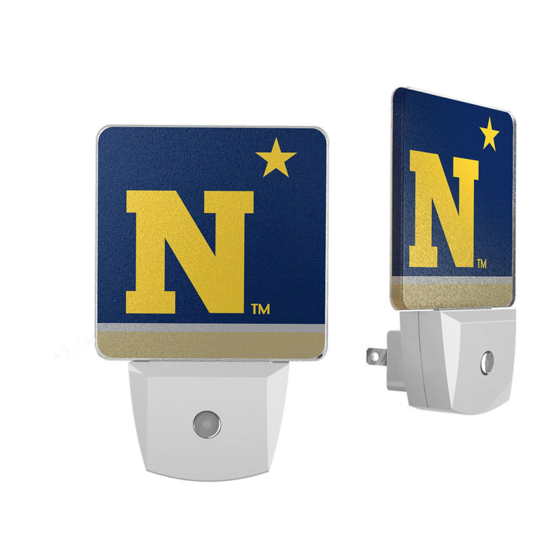 United State Naval Academy Midshipmen Stripe Night Light 2-Pack