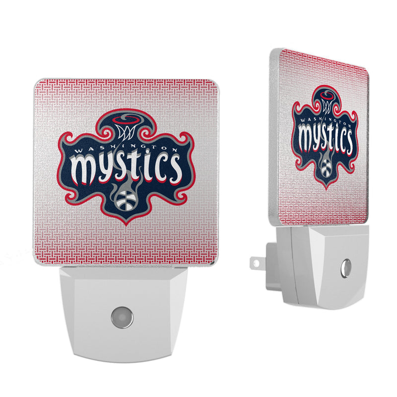 Washington Mystics Linen Night Light 2-Pack