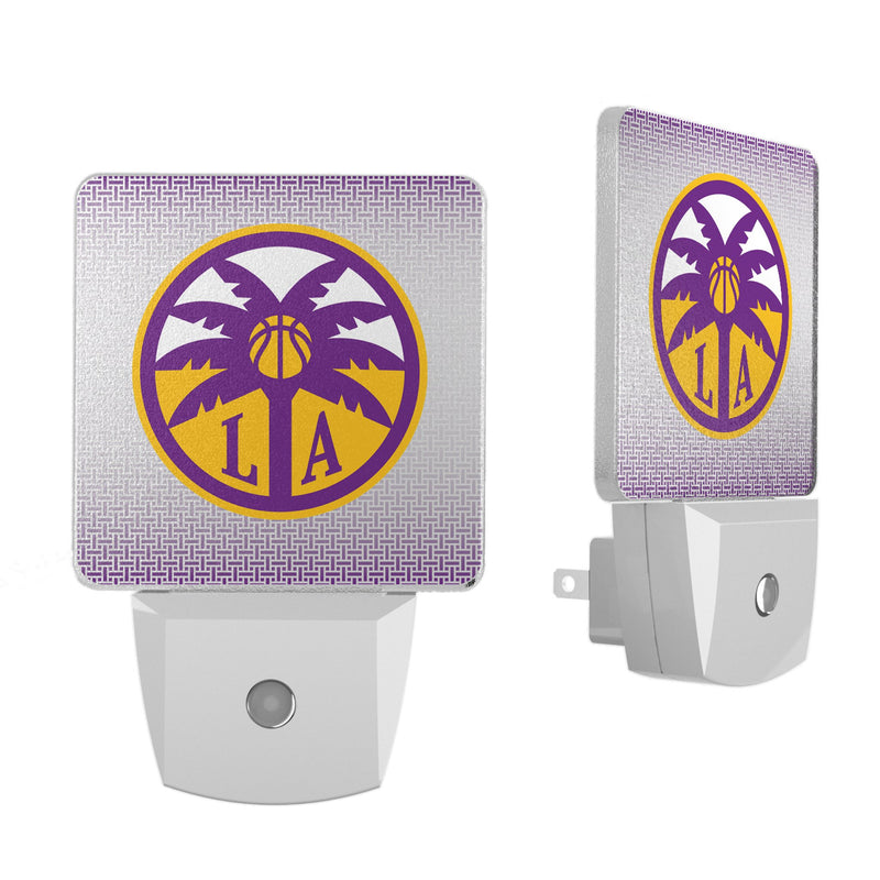 Los Angeles Sparks Linen Night Light 2-Pack