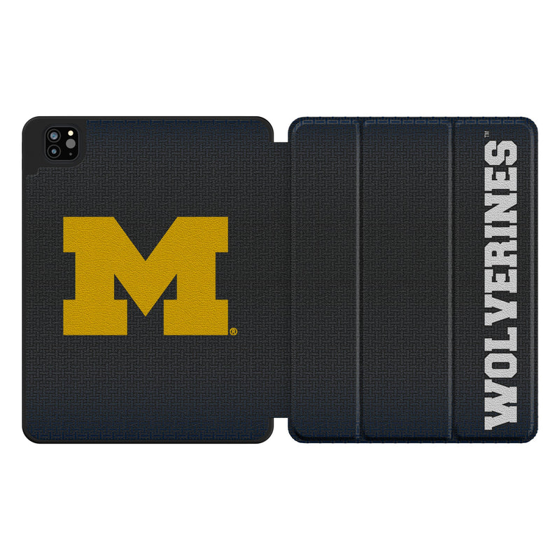 University of Michigan Wolverines Linen iPad Tablet Case