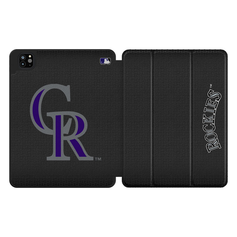 Colorado Rockies Linen iPad Tablet Case