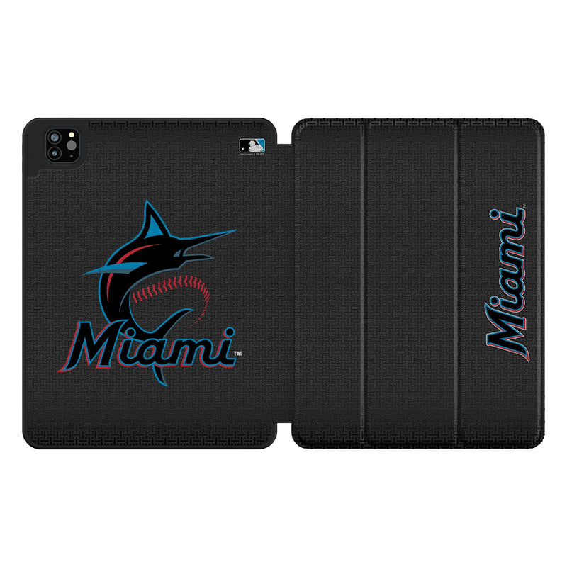 Miami Marlins Linen iPad Tablet Case