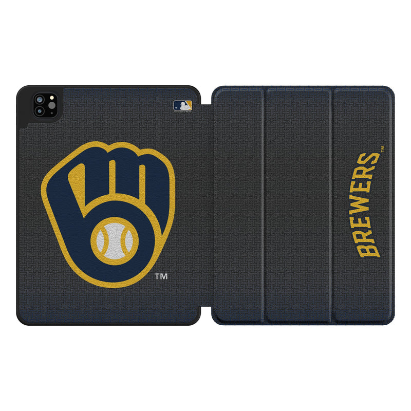 Milwaukee Brewers Linen iPad Tablet Case