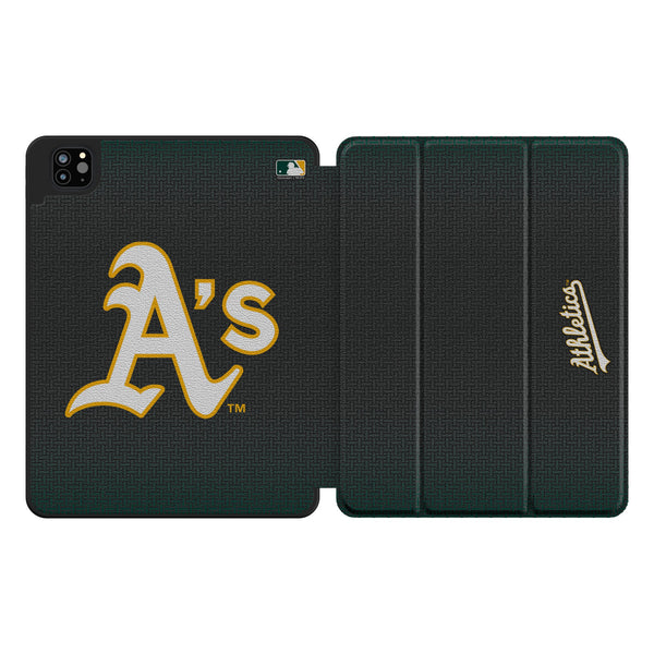 Oakland Athletics Linen iPad Tablet Case