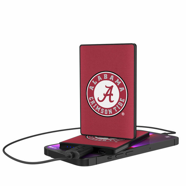 University of Alabama Crimson Tide Solid 2500mAh Credit Card Powerbank