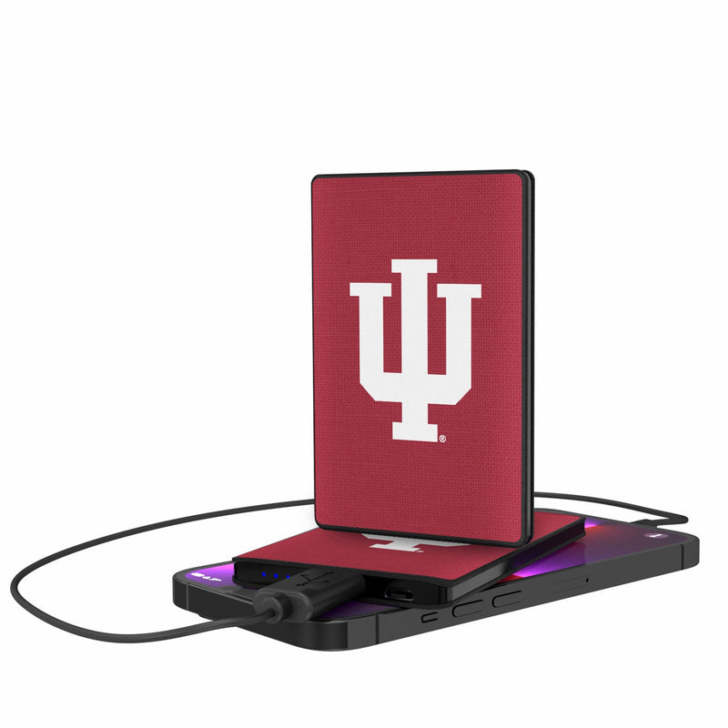 Indiana University Hoosiers Solid 2500mAh Credit Card Powerbank