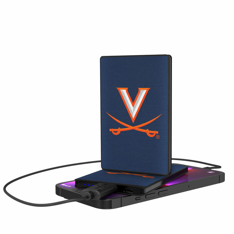 University of Virginia Cavaliers Solid 2500mAh Credit Card Powerbank