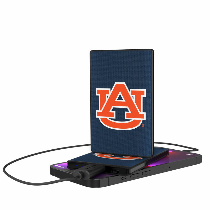 University of Auburn Tigers Solid 2500mAh Credit Card Powerbank