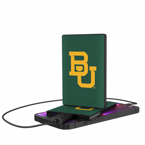 Baylor University Bears Solid 2500mAh Credit Card Powerbank