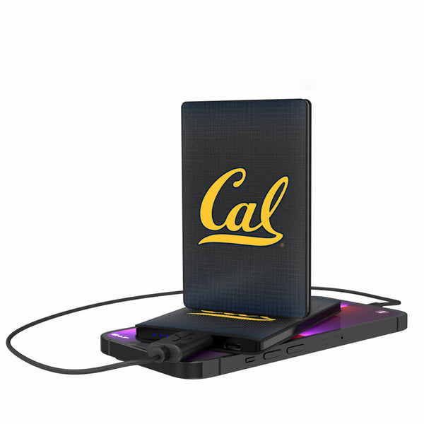 University of California Berkeley Golden Bears Linen 2500mAh Credit Card Powerbank