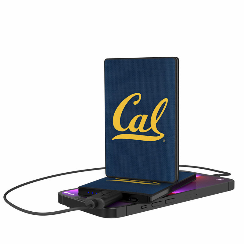 University of California Berkeley Golden Bears Solid 2500mAh Credit Card Powerbank