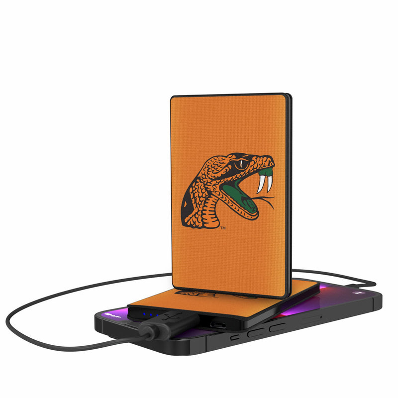 Florida A&M University Rattlers Solid 2500mAh Credit Card Powerbank