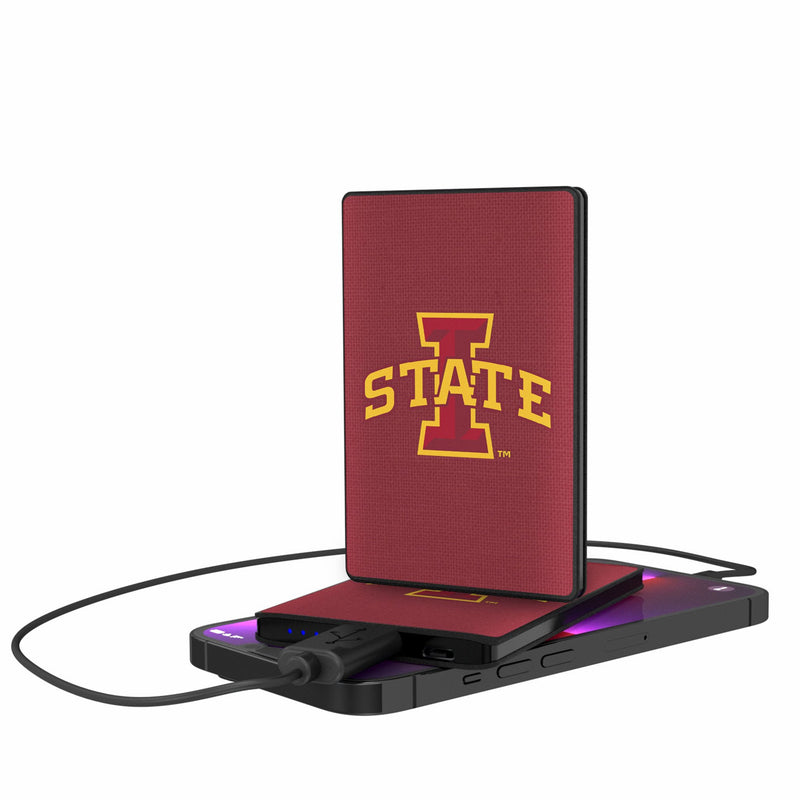 Iowa State University Cyclones Solid 2500mAh Credit Card Powerbank