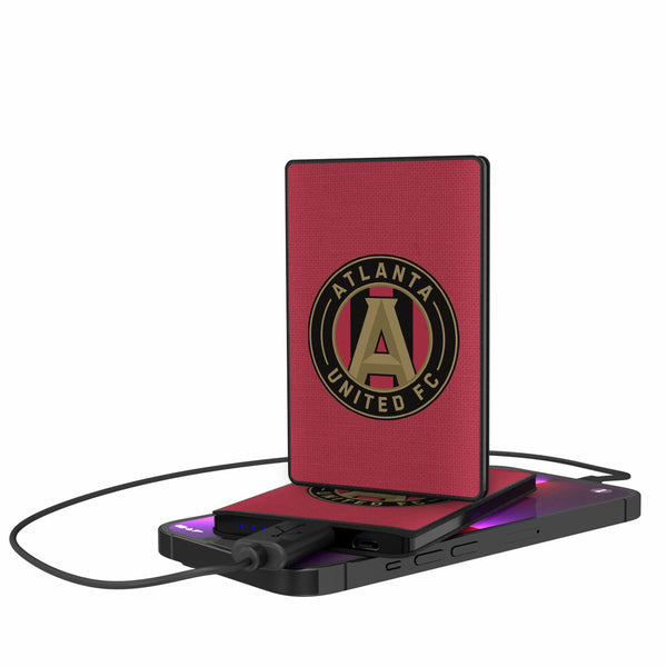 Atlanta United FC  Solid 2500mAh Credit Card Powerbank