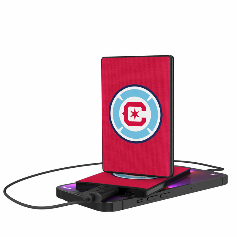 Chicago Fire  Solid 2500mAh Credit Card Powerbank