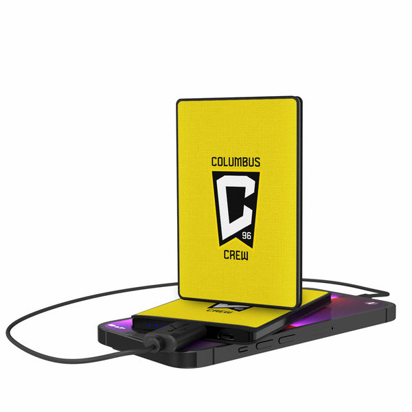 Columbus Crew  Solid 2500mAh Credit Card Powerbank