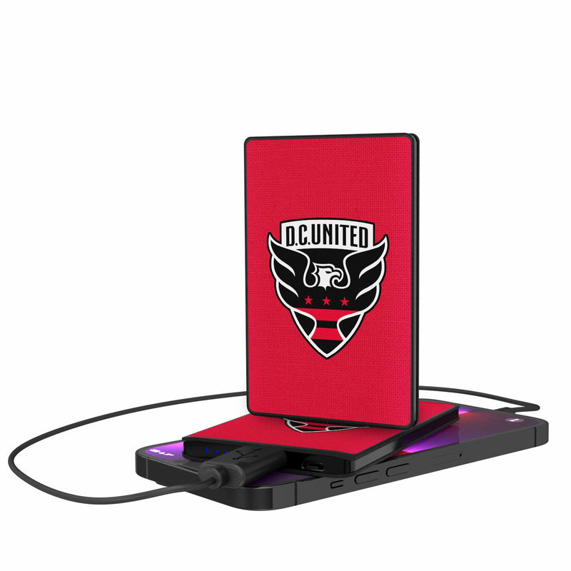 DC United  Solid 2500mAh Credit Card Powerbank