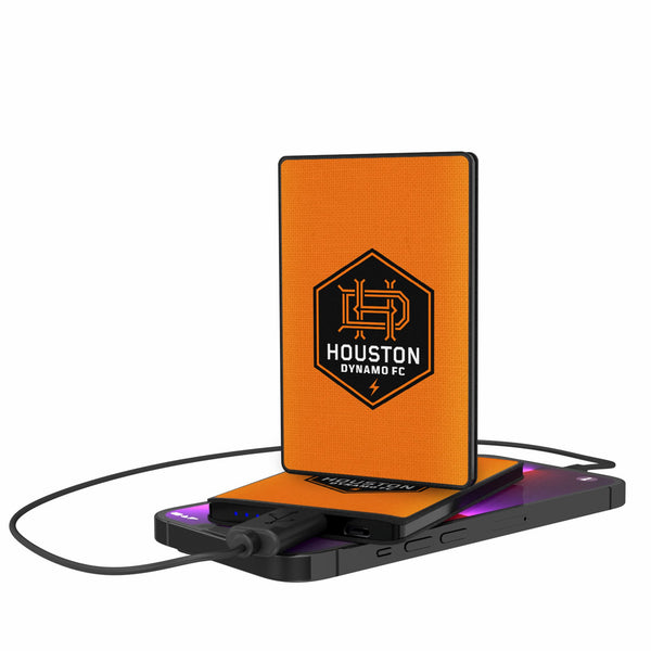 Houston Dynamo  Solid 2500mAh Credit Card Powerbank