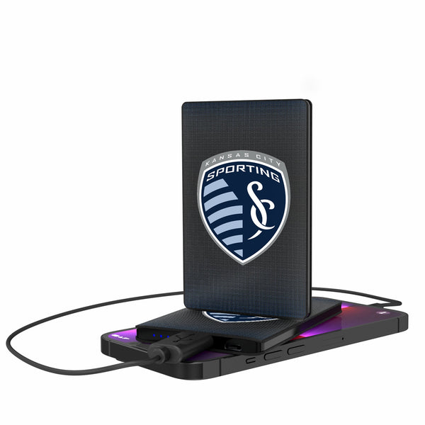 Sporting Kansas City   Linen 2500mAh Credit Card Powerbank