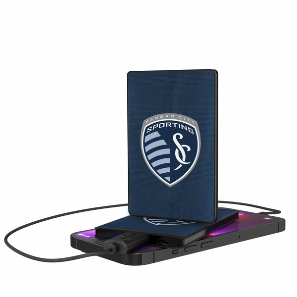 Sporting Kansas City   Solid 2500mAh Credit Card Powerbank