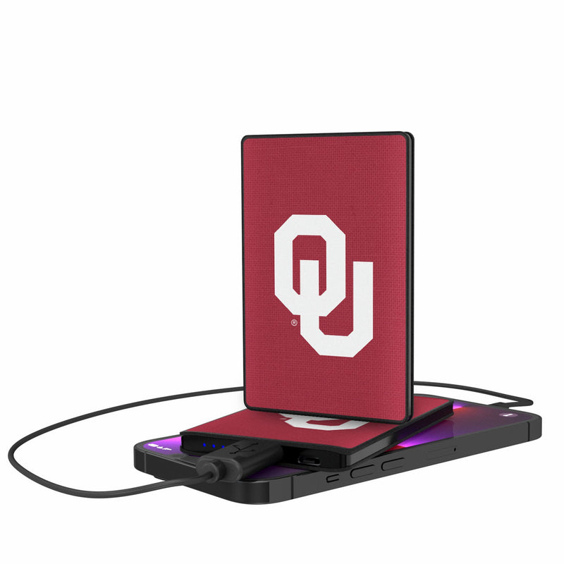 University of Oklahoma Sooners Solid 2500mAh Credit Card Powerbank