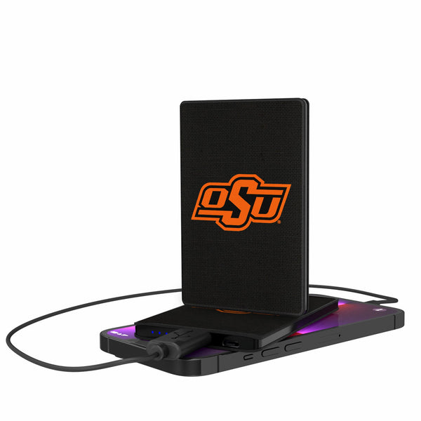 Oklahoma State University Cowboys Solid 2500mAh Credit Card Powerbank