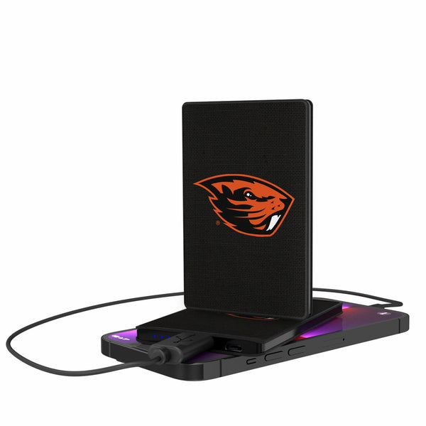 Oregon State University Beavers Solid 2500mAh Credit Card Powerbank