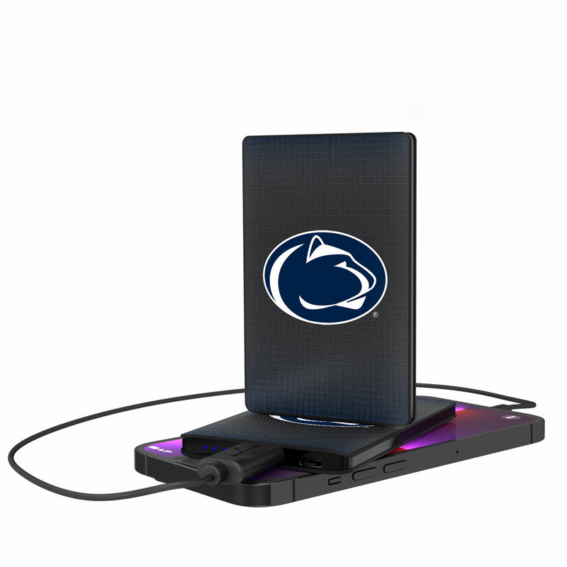 Pennsylvania State University Nittany Lions Linen 2500mAh Credit Card Powerbank