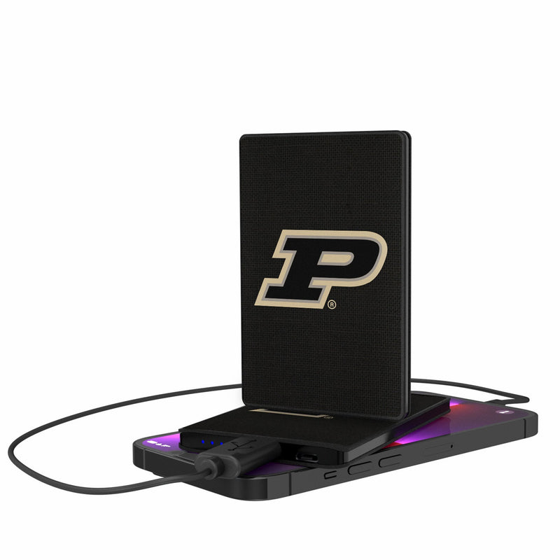 Purdue University Boilermakers Solid 2500mAh Credit Card Powerbank