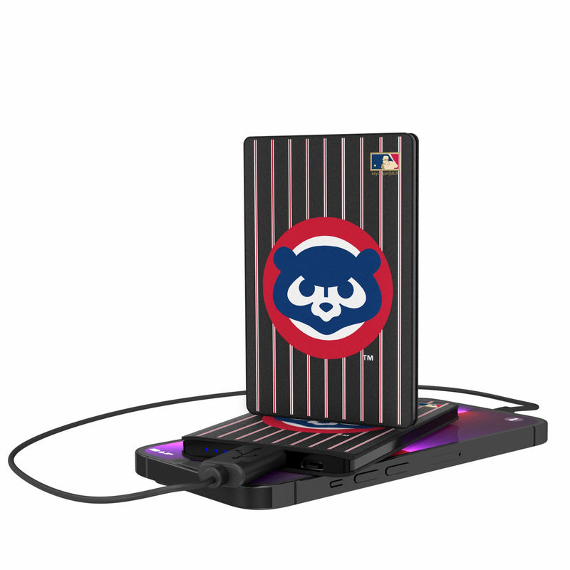 Chicago Cubs Home 1979-1993 - Cooperstown Collection Pinstripe 2500mAh Credit Card Powerbank