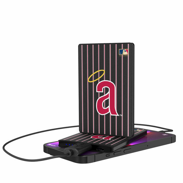 LA Angels 1971 - Cooperstown Collection Pinstripe 2500mAh Credit Card Powerbank