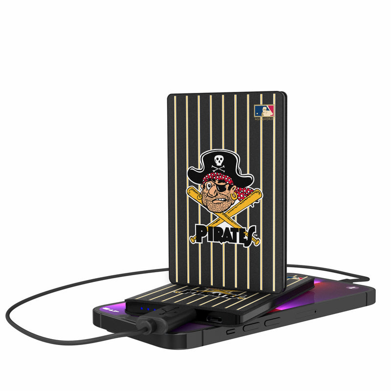 Pittsburgh Pirates 1958-1966 - Cooperstown Collection Pinstripe 2500mAh Credit Card Powerbank