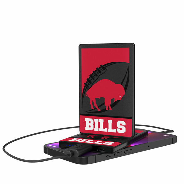 Buffalo Bills Historic Collection Passtime 2500mAh Credit Card Powerbank