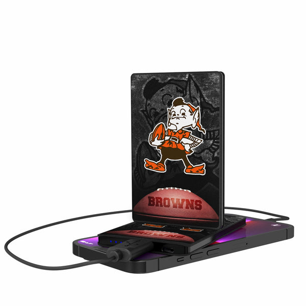 Cleveland Browns Historic Collection Legendary 2500mAh Credit Card Powerbank