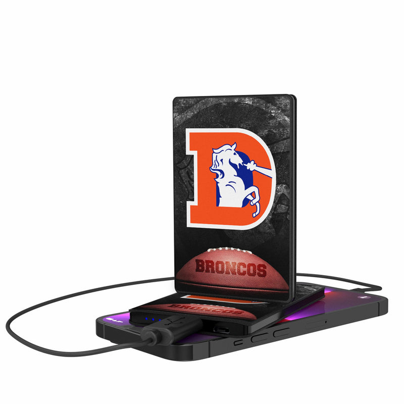 Denver Broncos 1993-1996 Historic Collection Legendary 2500mAh Credit Card Powerbank