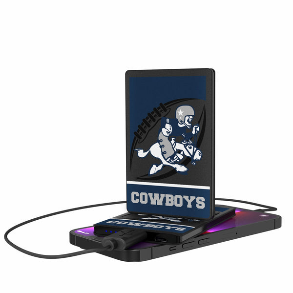 Dallas Cowboys 1966-1969 Historic Collection Passtime 2500mAh Credit Card Powerbank