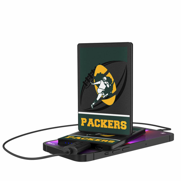 Green Bay Packers Historic Collection Passtime 2500mAh Credit Card Powerbank