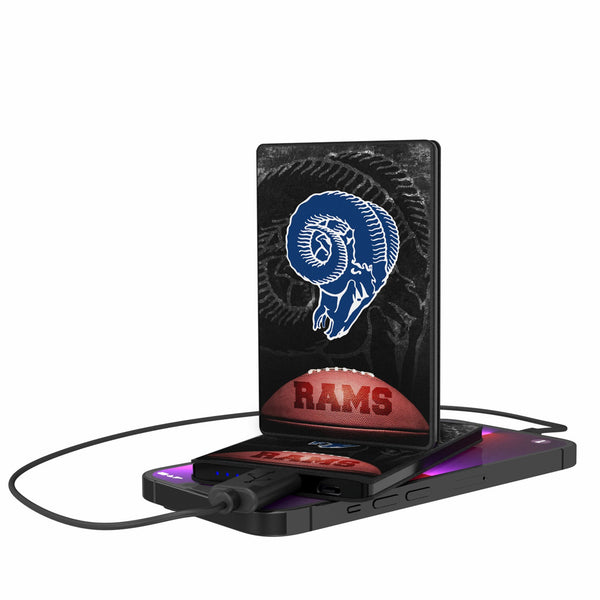 Los Angeles Rams Historic Collection Legendary 2500mAh Credit Card Powerbank