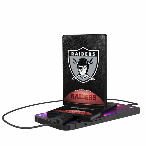 Oakland Raiders 1963 Historic Collection Legendary 2500mAh Credit Card Powerbank