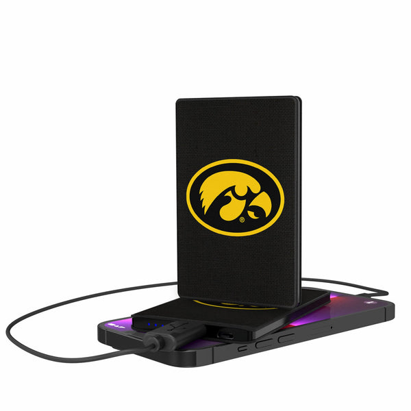 University of Iowa Hawkeyes Solid 2500mAh Credit Card Powerbank