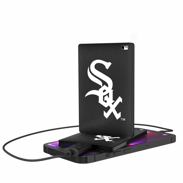 Chicago White Sox Linen 2500mAh Credit Card Powerbank