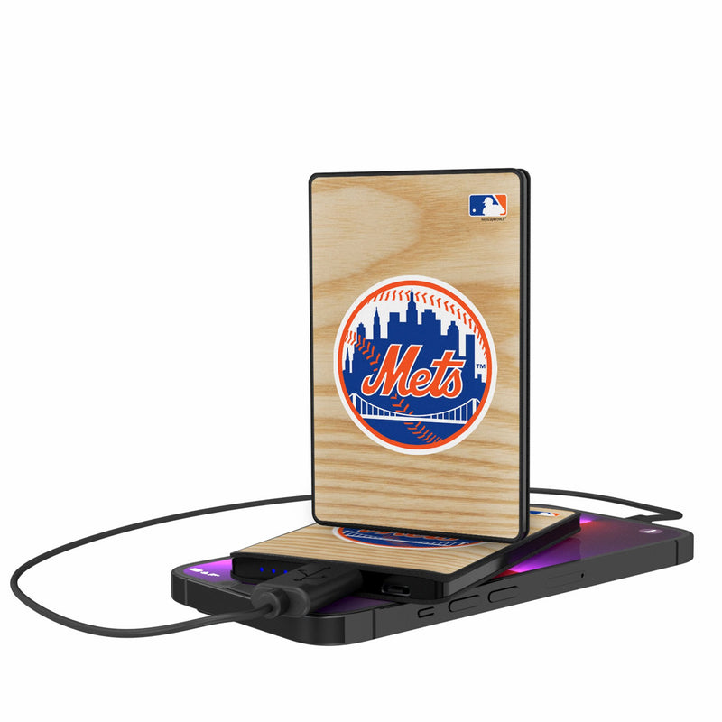 New York Mets Baseball Bat 2500mAh Credit Card Powerbank