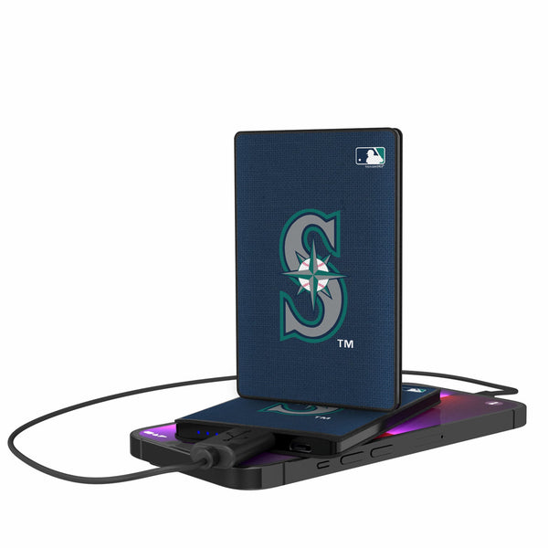 Seattle Mariners Solid 2500mAh Credit Card Powerbank